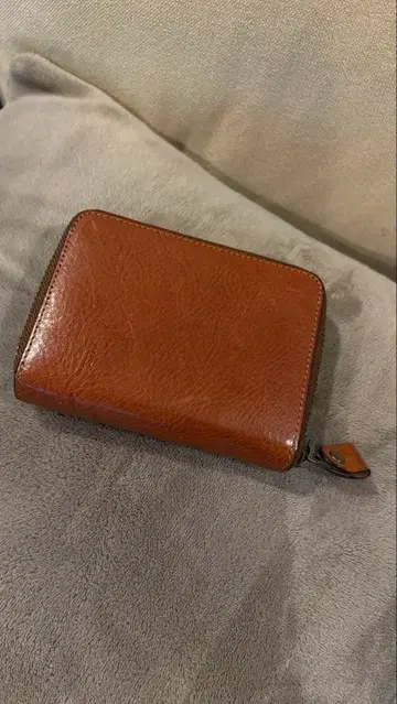 CYPRIS 키프리스 이단 접이식 지갑 브라운 가죽