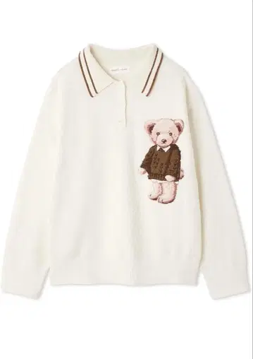 택 포함 새상품 snidel HOME Bear 니트 풀오버