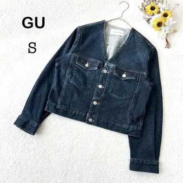 [ GU and beautiful people ] 데님 자켓 블루 S