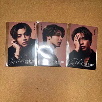 THE RAMPAGE RIKU 뮤직 카드