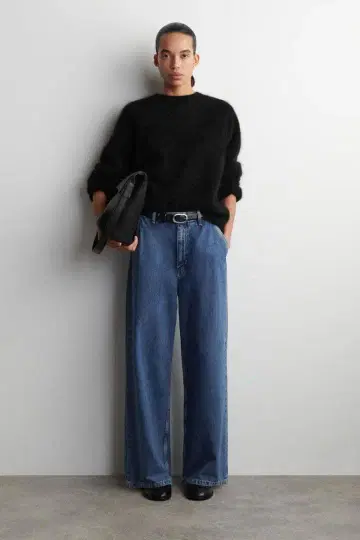 COS 드라이 데님 팬츠 새상품