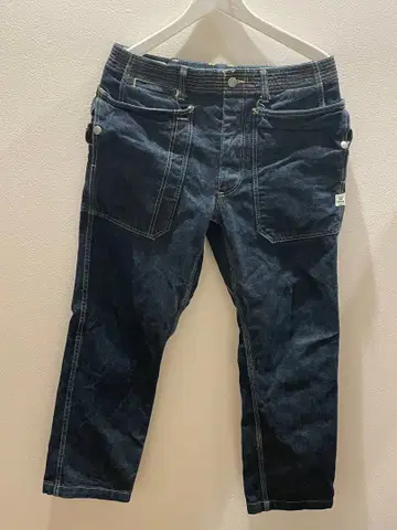 SASSAFRAS 인디고 데님 가든 팬츠