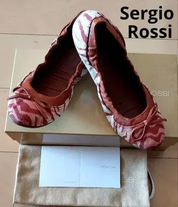 세르지오 로시 플랫슈즈 38
