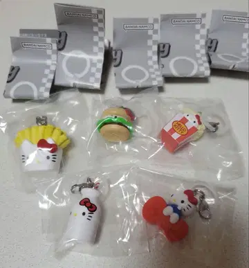 헬로키티 아메리칸 디자인 메지루시 액세서리 5종 컴플리트 세트