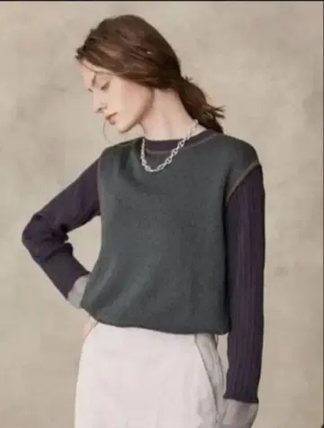 PUBLICTOKYO 퍼블릭 도쿄 자카드 니트