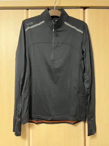 5.11 tactical 블랙 하프 지퍼 상의