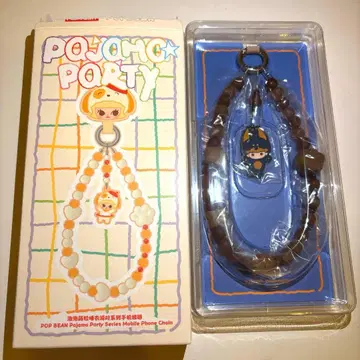 POP BEAN 파자마 파티 모바일 스트랩