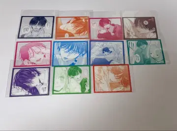 봄의 폭풍과 몬스터 카페 아마미네 카야 아크릴 카드