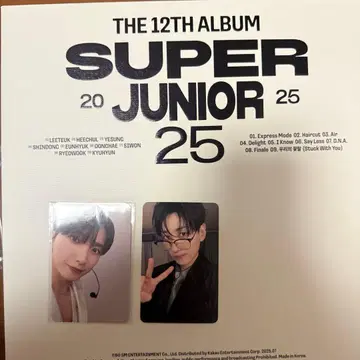SUPER JUNIOR 12TH ALBUM 25