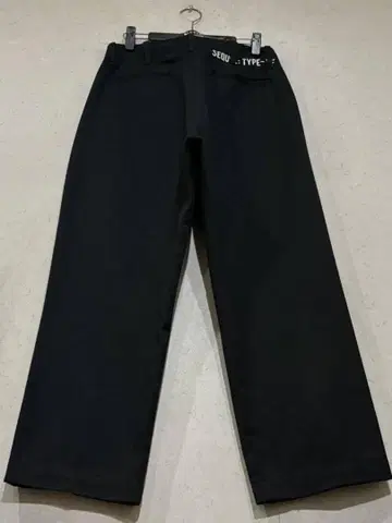 SEQUEL 시크웰 TYPE-XF 치노 워크 팬츠 블랙 일본제
