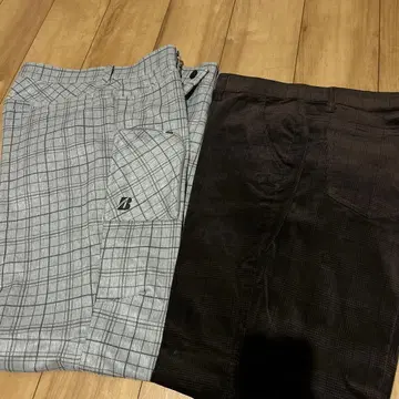 브릿지스톤 골프 팬츠 2종 세트