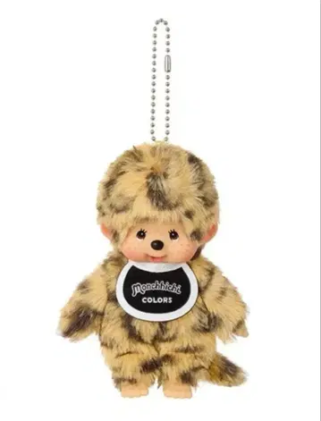 새상품 몽치치 colors 컬러즈 레오파드 무늬 표범 무늬 키체인