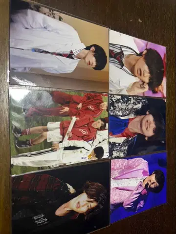 아이돌 사진 카드 세트 6장