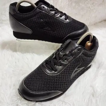 미사용급! 베네슈 BENESU 레이스업 올 블랙 23cm