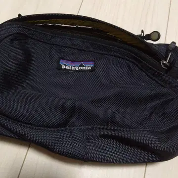 Patagonia 블랙 바디백 웨스트 파우치