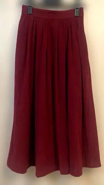 셰리모나 벨로아 스커트! 와인 레드