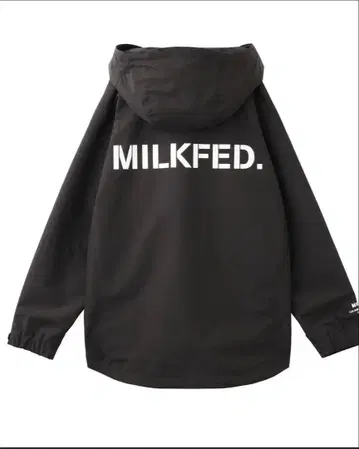 밀크페도 마운틴 파카 블랙 S