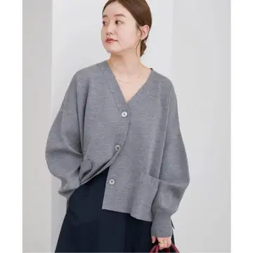 슈퍼 파인 스무스 숏 가디건