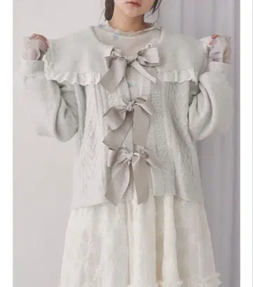 세일러 리본 가디건