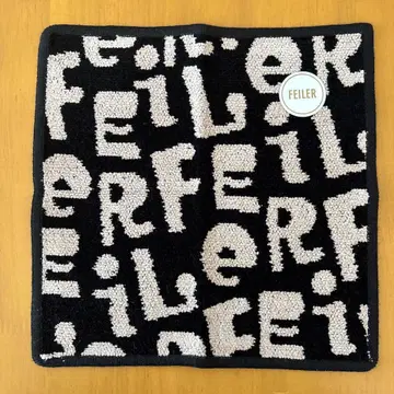 페이러 타월 손수건 기글 블랙