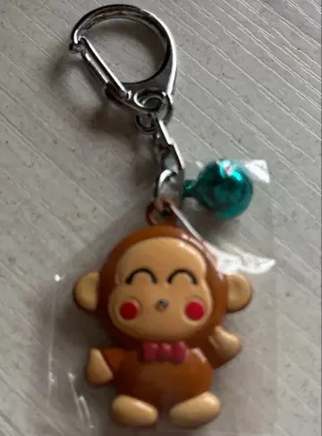 산리오 오사루노몬키치 캐릭터 키링 (방울 포함)