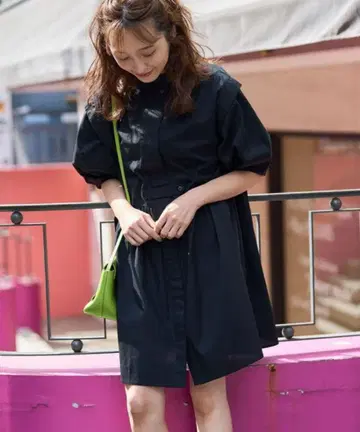 FREAK'S STORE 썸머 벌룬 슬리브 미니 원피스