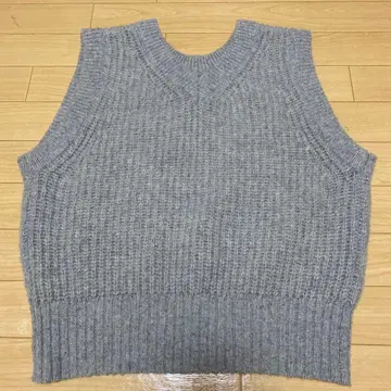 gleen label relaxing 그레이 브러쉬드 베스트