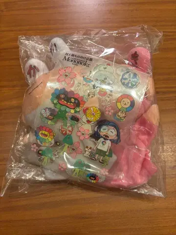 카이카이키키 봉제 인형 퍼펫과 씰 세트 (종이 봉투 포함)