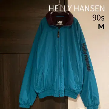 90s HELLY HANSEN 나일론 자켓 북유럽 암 로고
