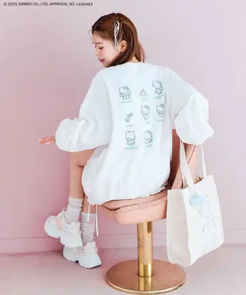 OLIVE des OLIVE HELLO KITTY 맨투맨 색스