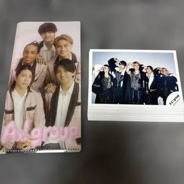 A! group 사노 마사야 공식 사진 18장 티켓 파일 세트