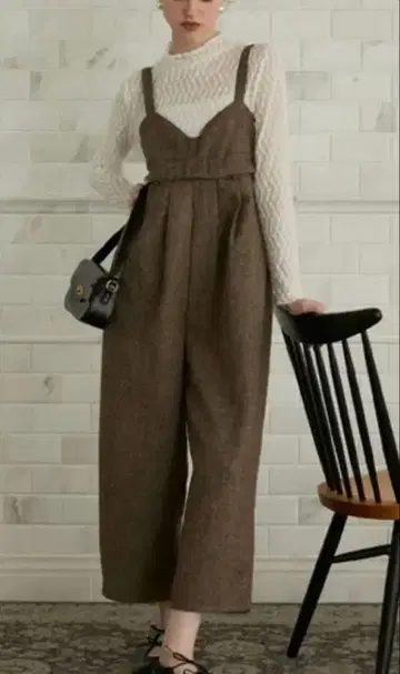 멀티 웨이 트위드 뷔스티에 올인원 / bonlecill 같은 형태