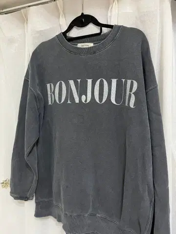 COCO DEAL 그레이 맨투맨