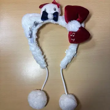 헬로키티 머리띠 크리스마스 유니버셜 USJ