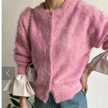 알파카 스트레치 가디건