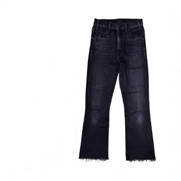 MOTHER 블랙 데님 부츠컷 데님