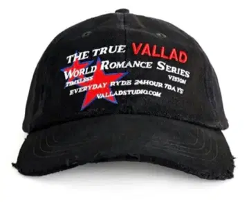 VALLAD 캡 빈티지 가공 RYDEROMANCE