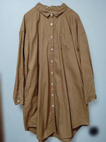 sun valley 셔츠 원피스 롱 셔츠 긴팔 M 사이즈