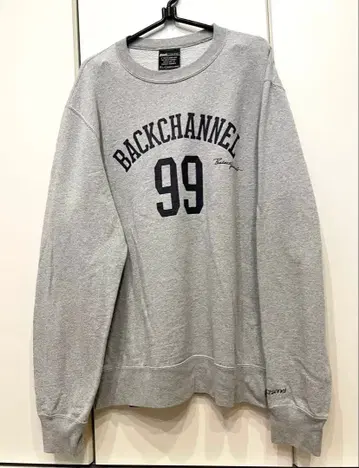 BACKCHANNEL 백 채널 맨투맨 트레이닝복 XL 그레이