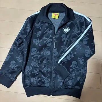 SUPER LOVERS 스컬 디자인 후드티