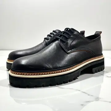 [컨디션 최상] 앤드뮐러슈테르 더비 슈즈 42 카프 가죽 통굽