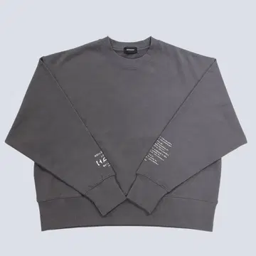 사카낙션 어댑터 맨투맨 트레이닝복 그레이