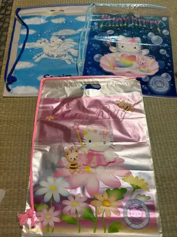 키티 비닐봉지