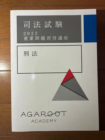 사법시험 2022 형법 아가루트 중요 문제 습득 강좌