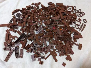 브라운 레고 블록 세트