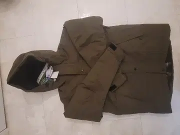 인기 올리브색. 워크맨 다운 M 사이즈