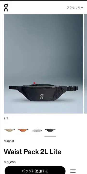 미사용 새상품 웨스트 파우치 바디백 Waist Pack 2L Lite