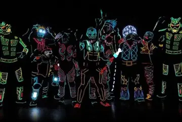 LED 네온 와이어 케이블, 직접 만드는 파티 의류 장식 3m