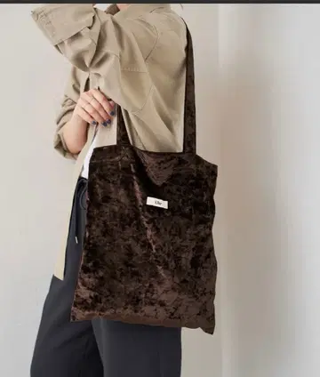 Uhr/우아 별주 벨로아 토트백