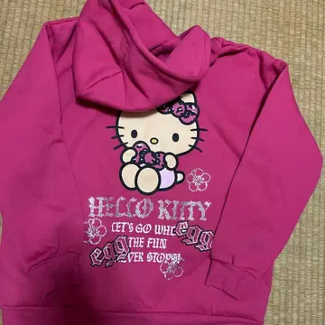 헬로키티 후드티 egg 콜라보